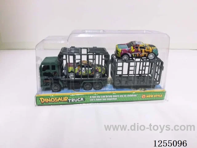 Pull back Dinosaur Engineering Vehicle (with pull back Car)