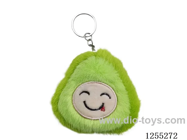 12cm Avocado Plush Keychain Pendant