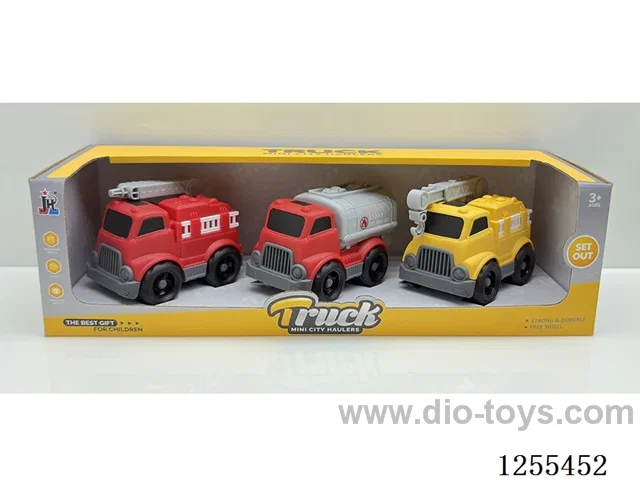Mini cartoon car 3PCS