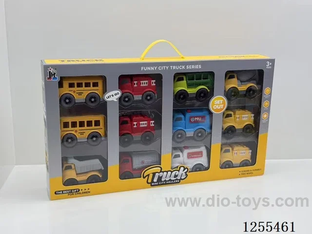 Mini cartoon car 12PCS