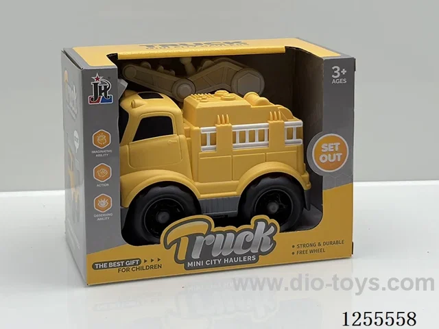 Cartoon forklift