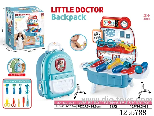 Medical Tools Backpack Suitcase (3-in-1 Transformable)