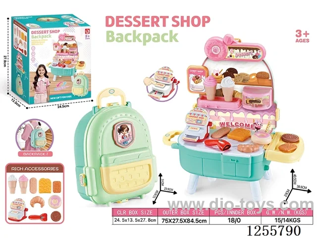 Supermarket Candy Backpack Suitcase (3-in-1 Transformable)