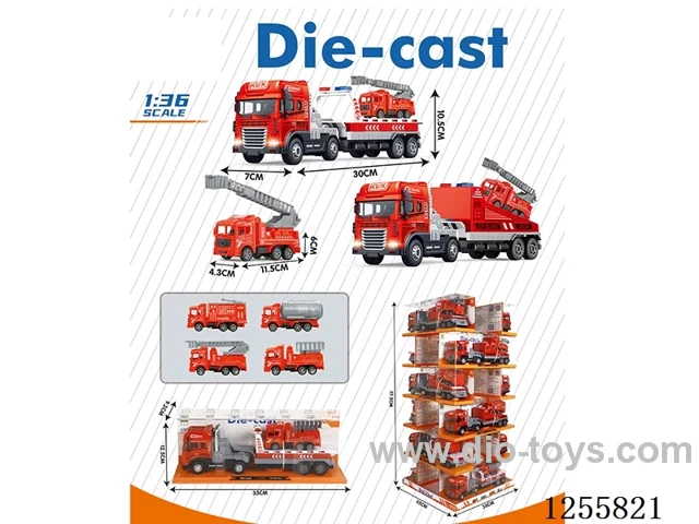 Inertial alloy fire truck W L/M