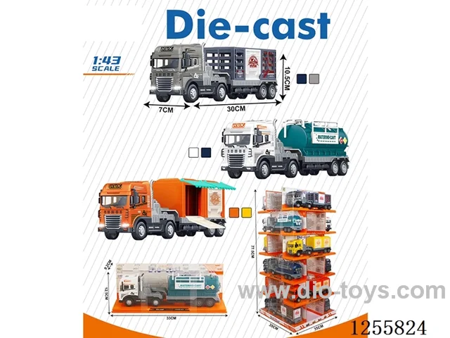 Inertial alloy trailer W L/M included 3*AG13 battery