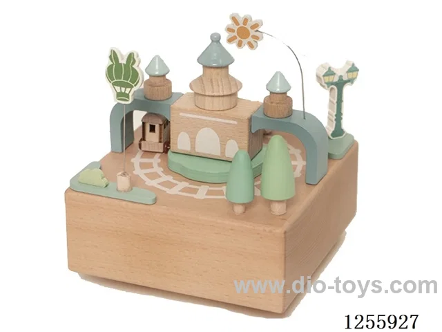 Fairy tale city music box
