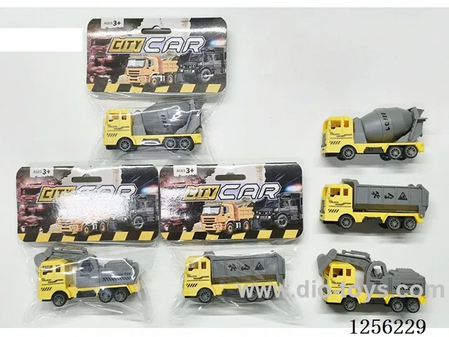 pull back Engineering Vehicle (3 mixed)