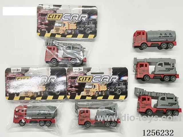 pull back Firefighting Engineering Vehicle (3 mixed)