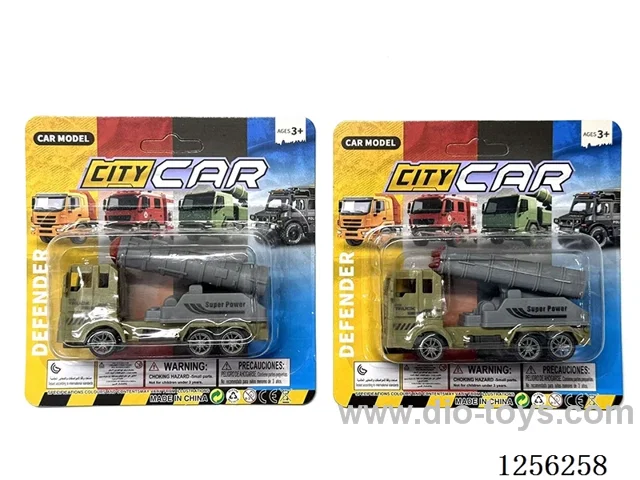 Pull back Military Missile Vehicles (2 mixed)