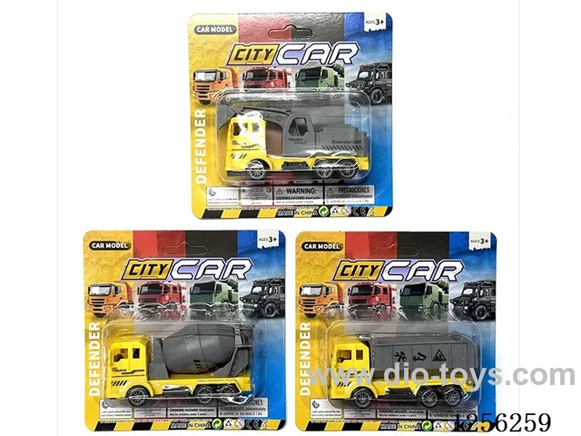Pull back Engineering Vehicles (3 mixed)