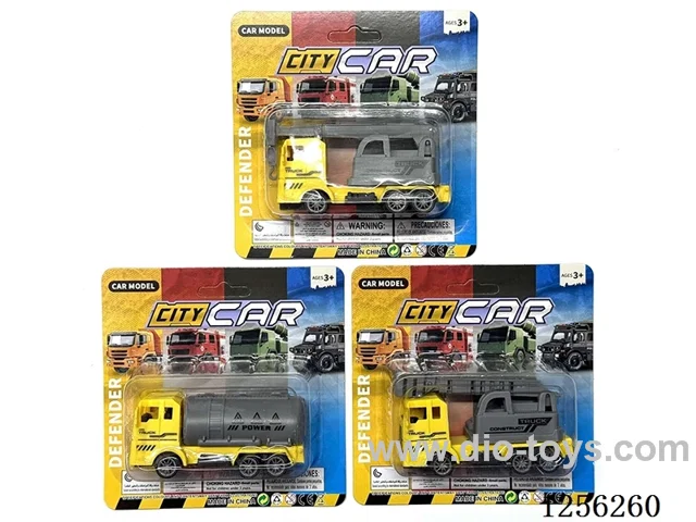 Pull back Engineering Vehicles (3 mixed)