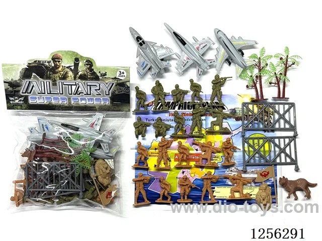 Military pull back Aircraft Set