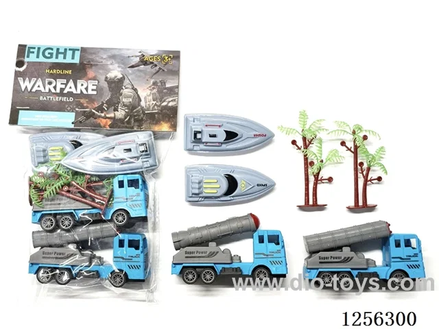 pull back SWAT Missile Vehicle Set