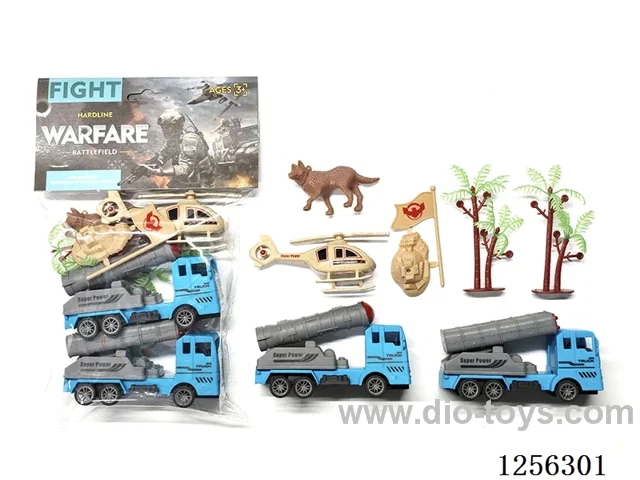 pull back SWAT Missile Vehicle Set
