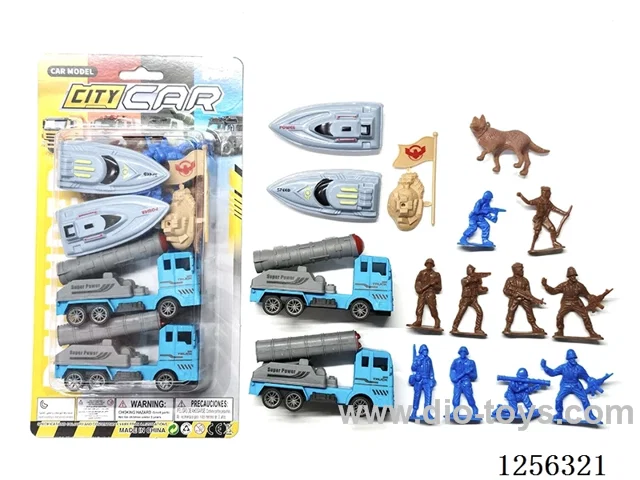 pull back SWAT Missile Vehicle Set