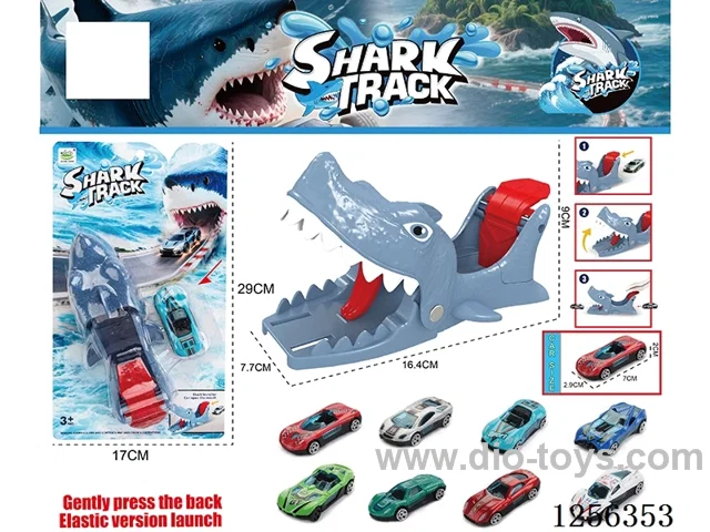Catapult Shark Track Car (with alloy car)