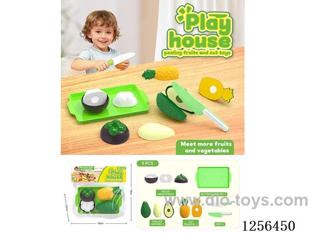 Peel-and-Cut Fruit and Vegetable Toy