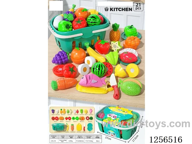 Fruit cutting toys