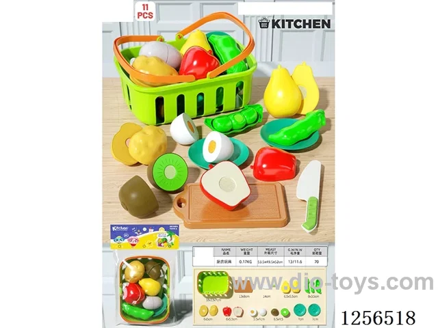 Fruit cutting toys