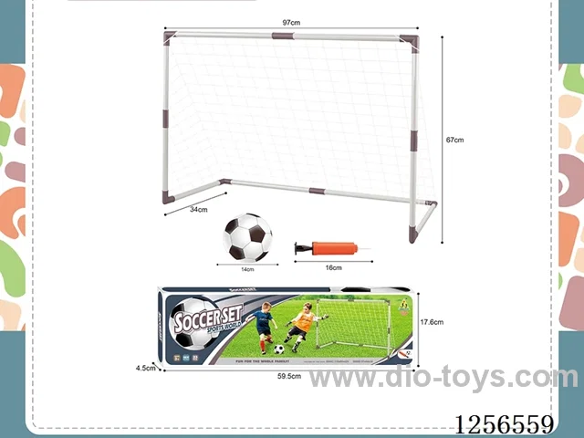 Single Goalpost Soccer Set