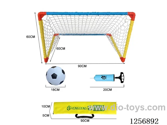 Large 90CM Fixed Plastic Soccer Goal (Includes Soccer Ball)