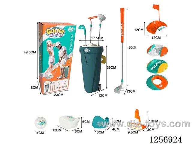 Golf set with bucket