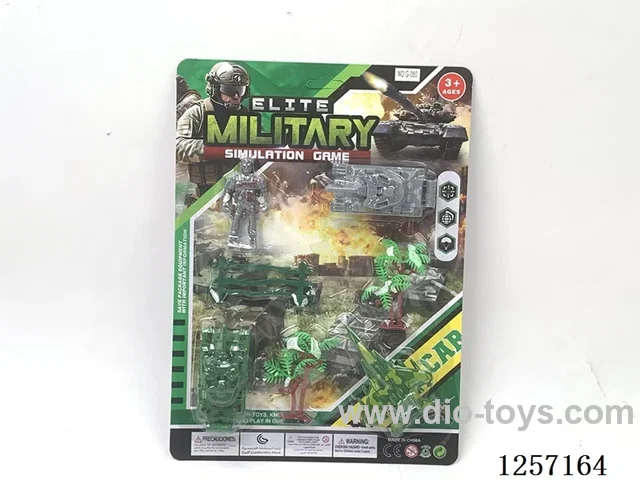 Free Wheel Military Vehicle Set