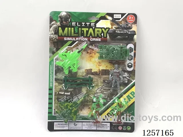 Free Wheel Military Vehicle Set