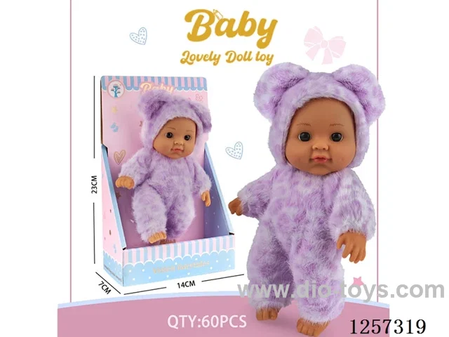 8-inch fully vinyl doll