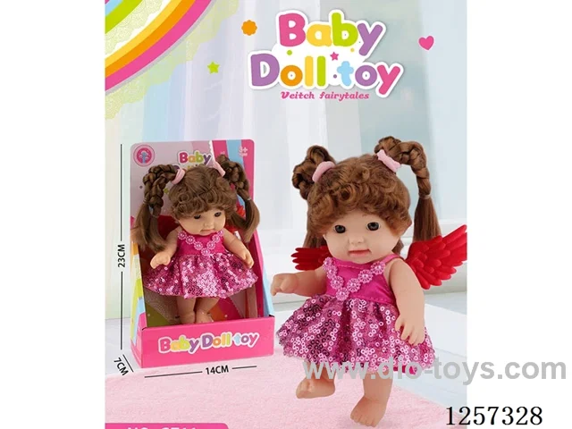 8-inch fully vinyl doll