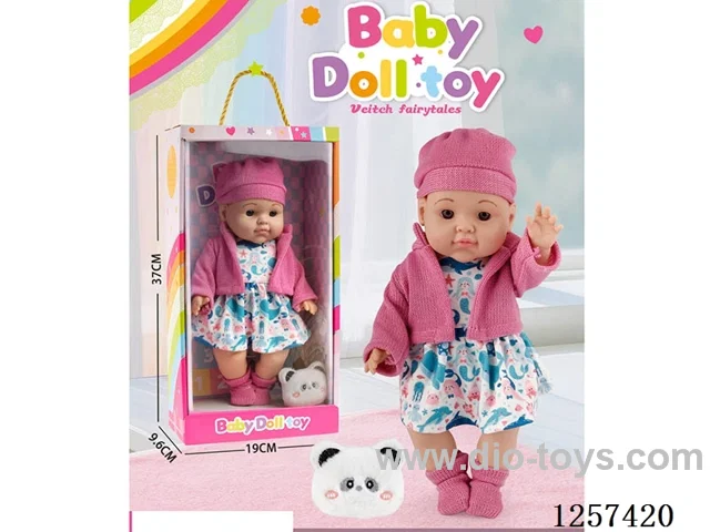 14-inch fully vinyl doll
