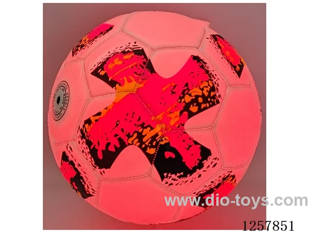 21.5cm Light-Up Soccer Ball, Battery-Operated (Matte Leather )