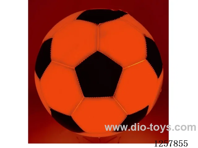18cm Orange Light-Up Soccer Ball Battery-Operated