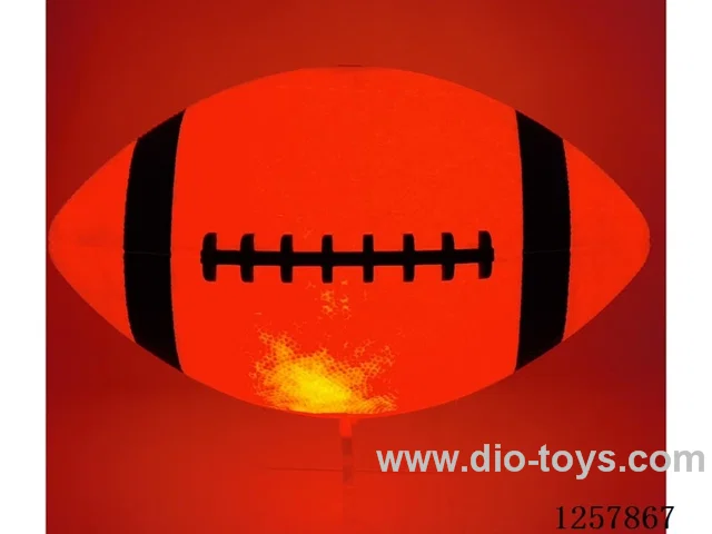 26*15.5cm Light-Up Rubber Football Rechargeable
