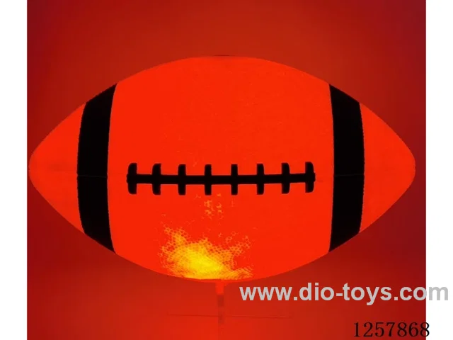 26*15.5cm Light-Up Rubber Football Rechargeable
