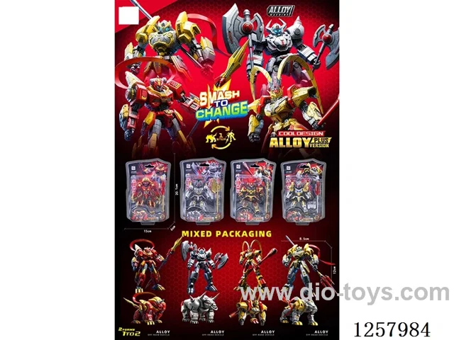 Hero Alloy Transformers (4 mixed)