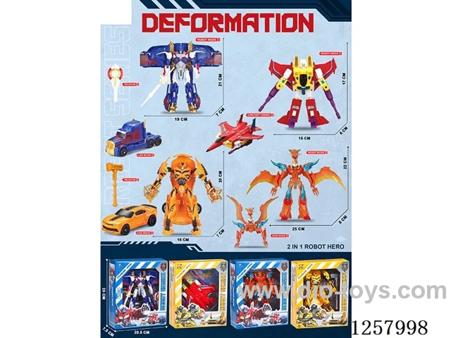 Transformer toys 4 mixed