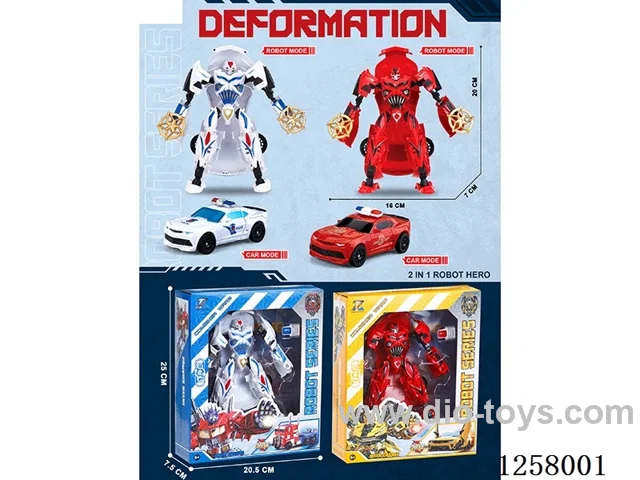 Transformer toys 2 colors