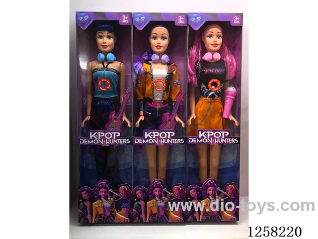 32 inch Monster Hunt doll 3 mixed