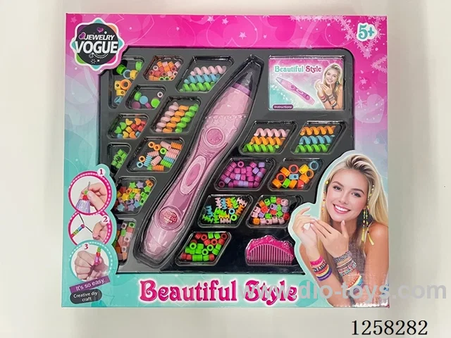 Bead weaving machine set