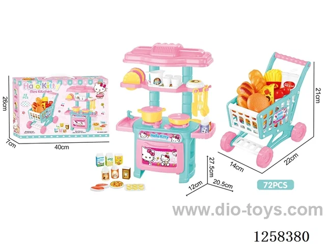 Shopping cart/cutlery stand 2 in 1