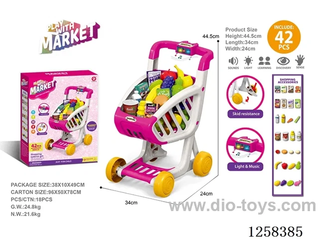 Shopping Cart W L/M included battery
