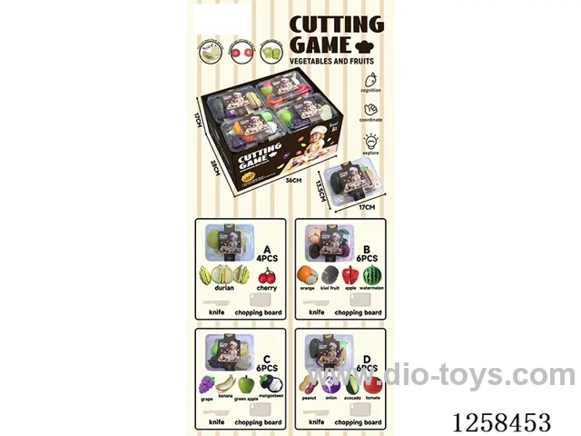 cutting set 4 mixed 12PCS