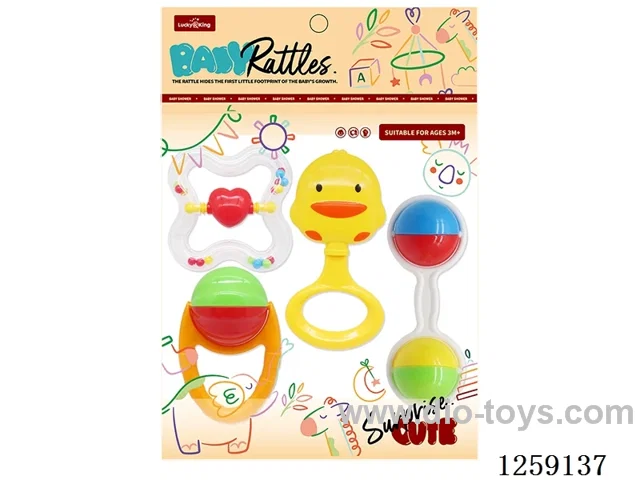 baby rattle (4PCS)