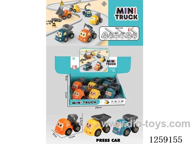 PP Press Engineering Vehicle 6PCS