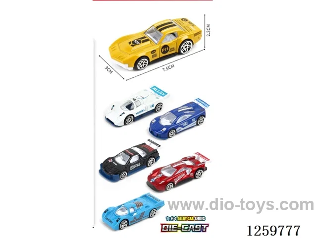 free wheel alloy car