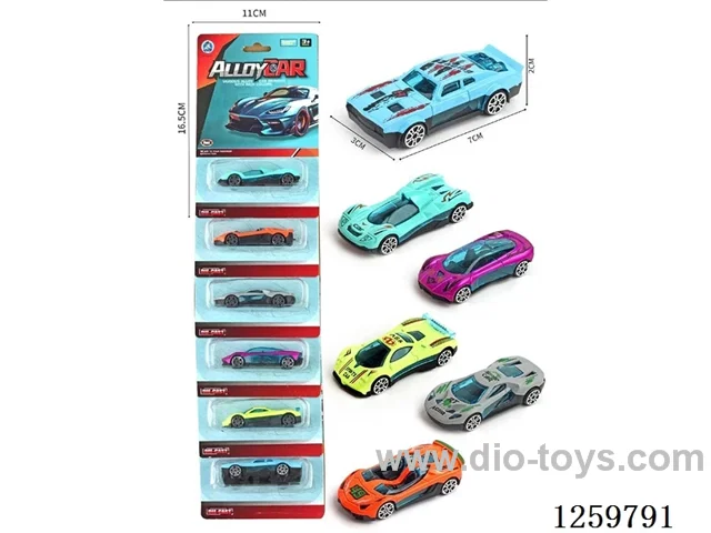 1:64 free wheel alloy car