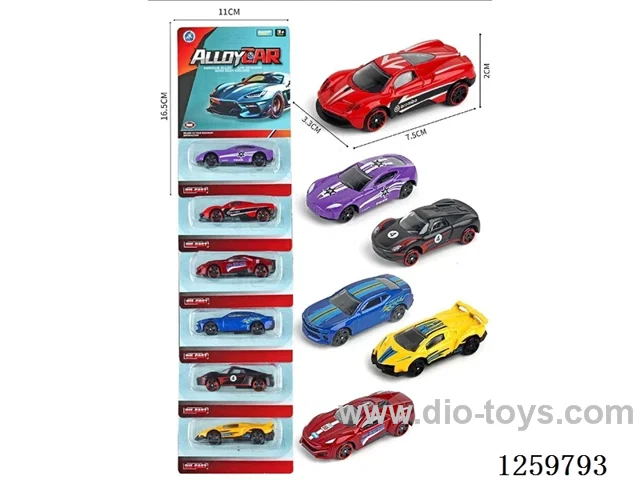 1:64 free wheel alloy car
