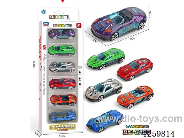 free wheel alloy car