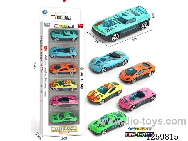 free wheel alloy car